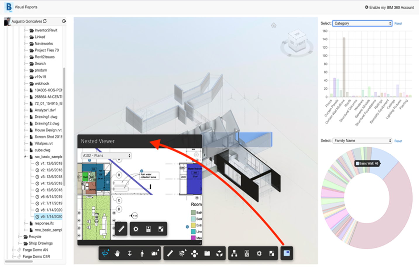 BIM360數據的可視化報表